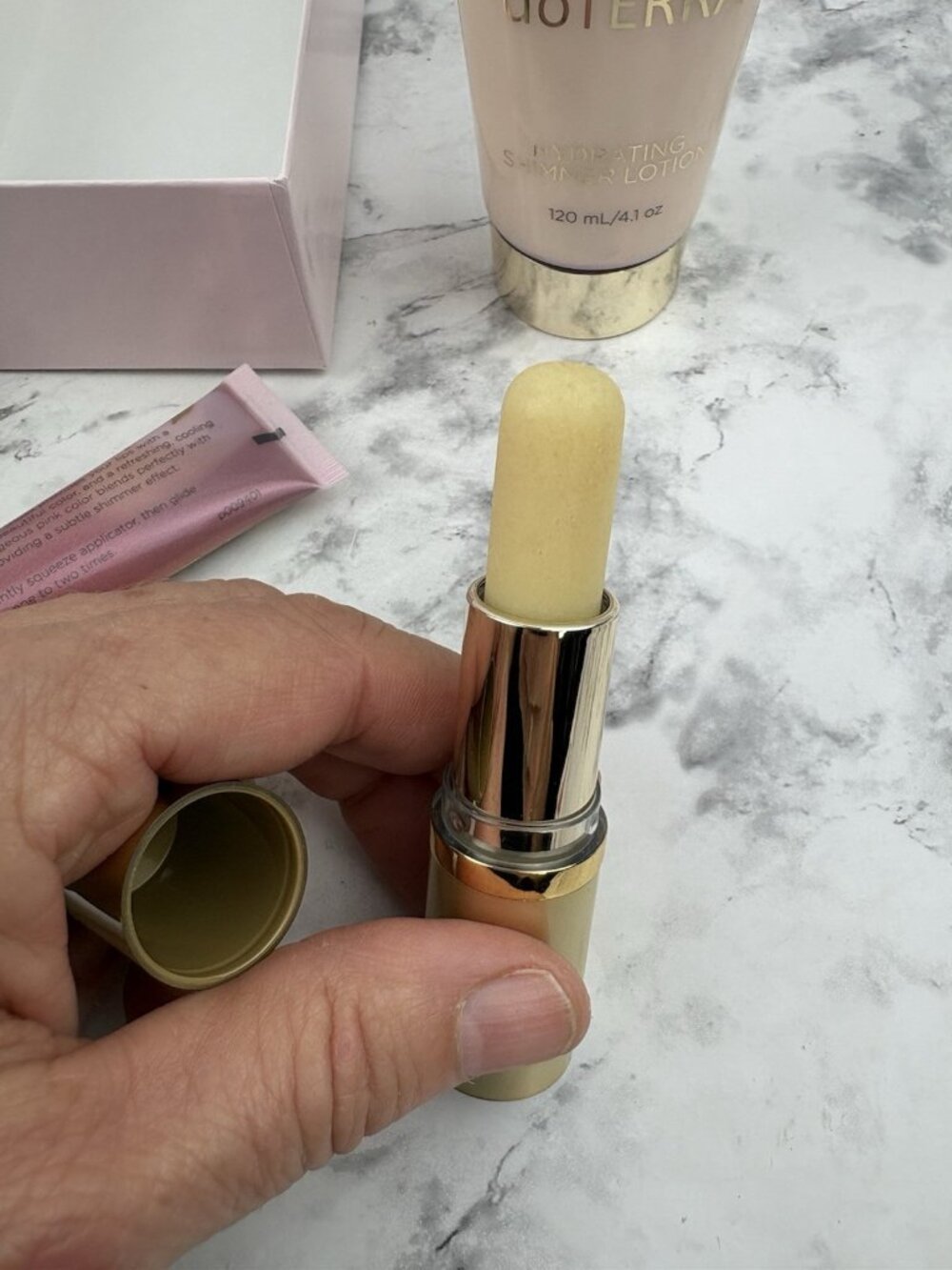 *New Doterra Glamour Set Hydrating Shimmer Lotion Tinted Lip Gloss Lipstick - Picture 7 of 8
